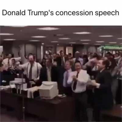 Trumps concession speech