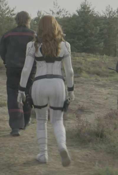 Scarlett Johansson's ass in Black widow