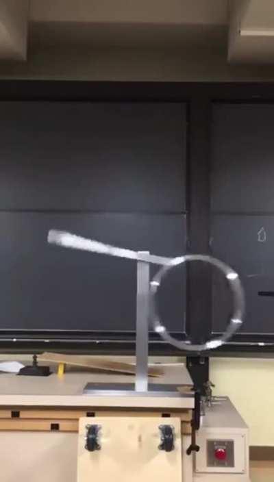 Unpredictability at its finest! Here is the double pendulum chaos demonstration