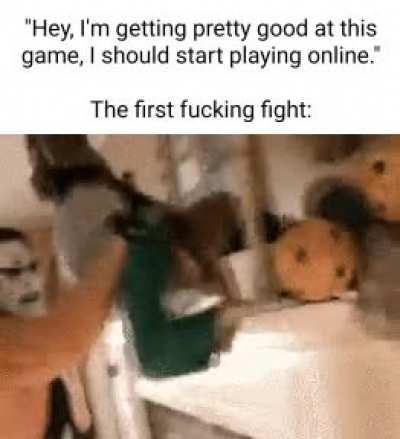 Truly a fighting moment