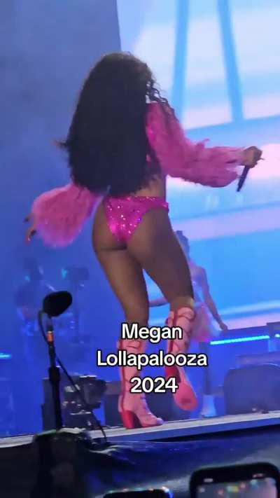 I made this video. Megan Lollapalooza 2021 vs 2024. 