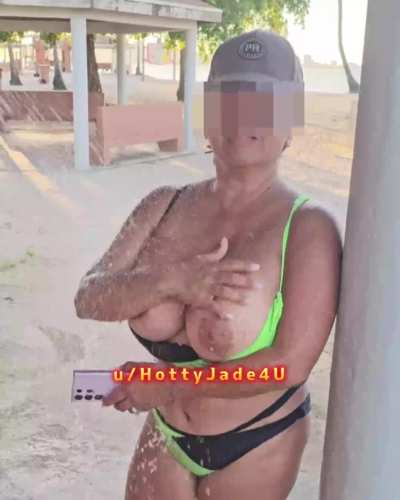 My HUGE beach titties