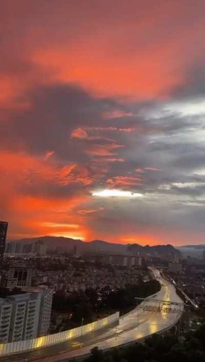 Maghrib’s Call to Prayer in Kuala Lumpur, Malaysia During COVID Lockdown