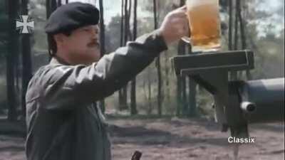 German Leopard Tank beer test