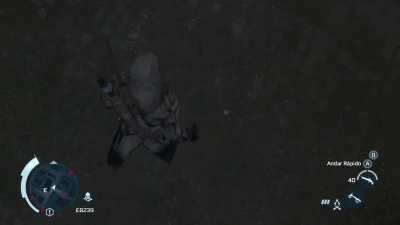 Did you know you can kill rats by stepping on them in Assassin's Creed 3?