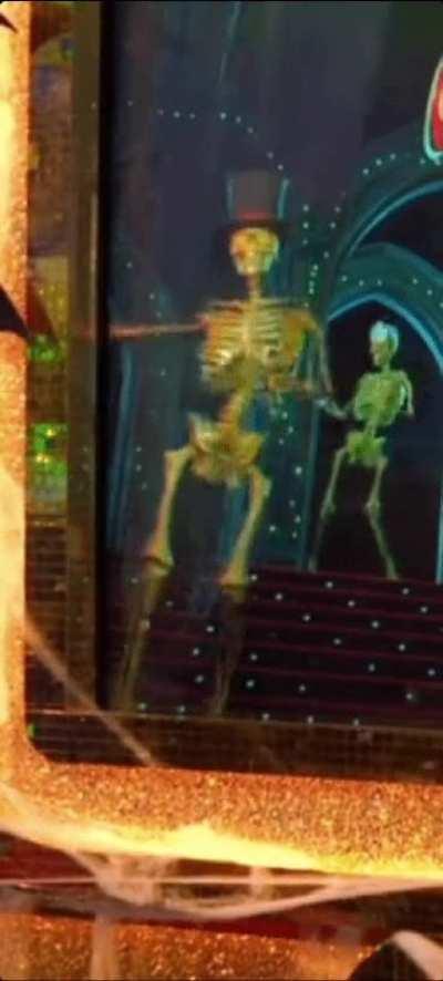 A post to give Claudia's amusing dancing skeleton friends the recognition they deserve in all their badly looped glory 💛