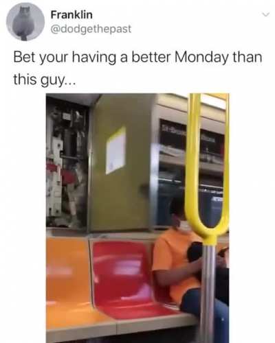 WCGW while sitting in a train.