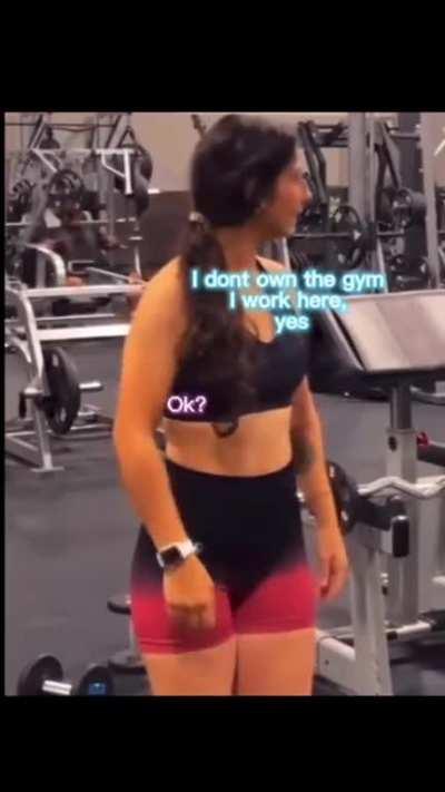 TikToker Tried To Check A Man For Apparently &quot;Looking At Her&quot; In The Gym and Accuses Him of Being a Pervert