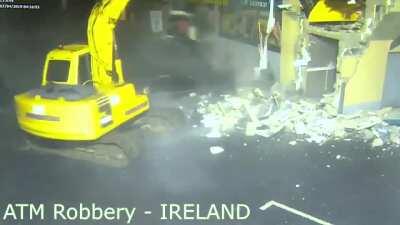 ATM Robbery in Ireland!