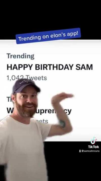 Happy Birthday Sam!!