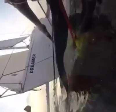 HMFT after I pretend to be a sailboat speed bump.