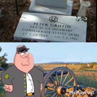 Peter Griffin fought for what was right, not for what was popular.