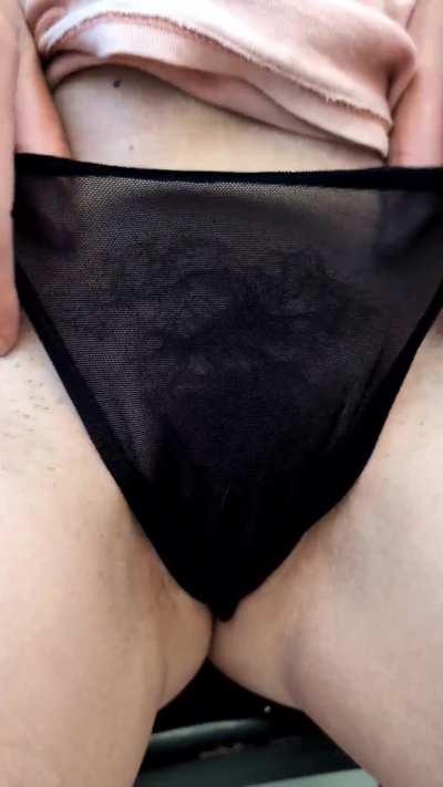 This is why I love see through panties😈💦💦💦