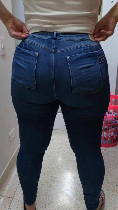 tight jeans   for today   imagine im walking in the street