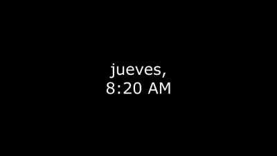 momento equivocado para quedarse sin serotonina (le erre el horario y lo edite re mal)