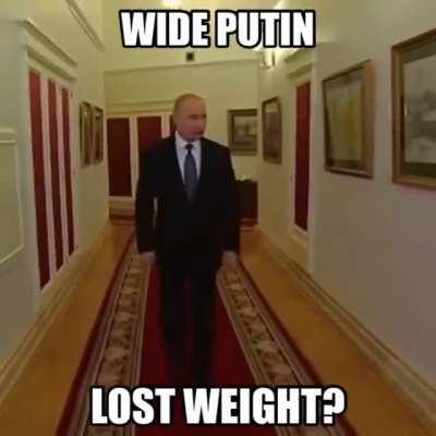 holy shit!! skinny putin??