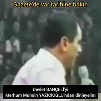 ARŞİV UNUTMAZ ll Muhsin Yazıcıoğlu APO'nun bahçeli'yle bağlantısını anlatıyor