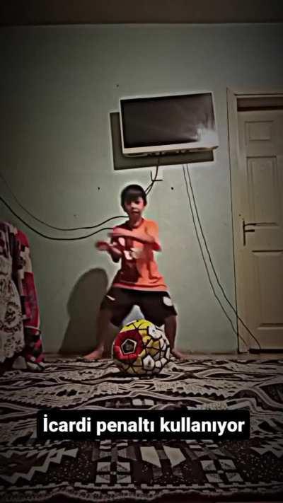 Kid is going to be a pro European football player when he grows up