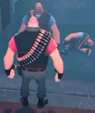 heavy is looking at the man in the mirror