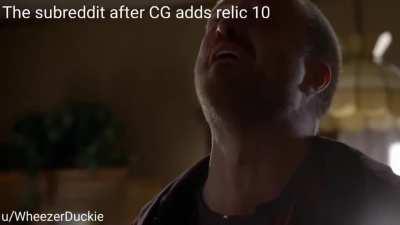 How different people reacted to Relic 9