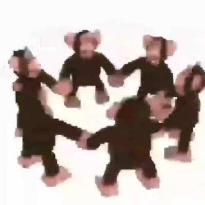 happy monke circle