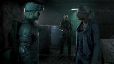 Sam Fisher's farewell to Snake