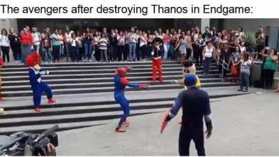 We dance Mr. Stark!