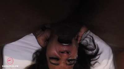 Gianna Spade Upside Down Face Fuck