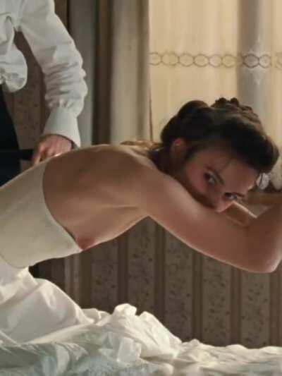 Keira Knightley getting spanked