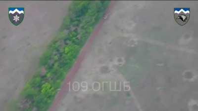 A Ukrainian FPV pilot destroys another Russian Strela-10 air defense system. Luhansk Oblast. Geolocation: 48.7121, 38.3359