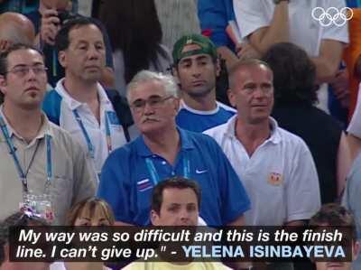 When Yelena Isinbayeva was down, she decided to raise the bar. Literally!