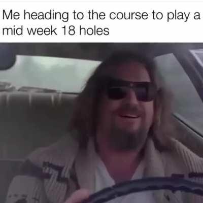 Mid week golf