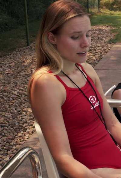 Kristen in the Lifeguard 