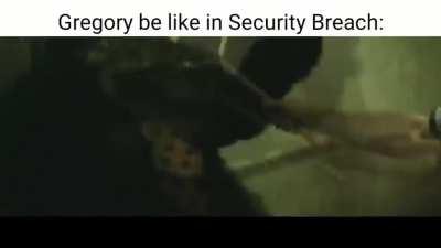 Gregory in Security Breach belike: