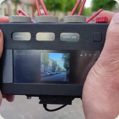 Paragraphica, A camera that takes photos using location data. It describes the place you are at and then converts it into an AI-generated &quot;photo&quot;.