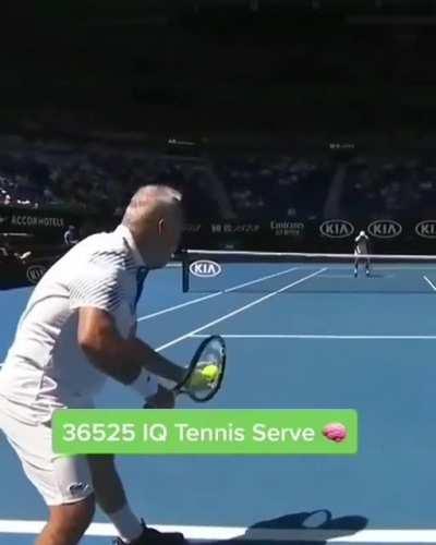 Another planet lvl of tennis