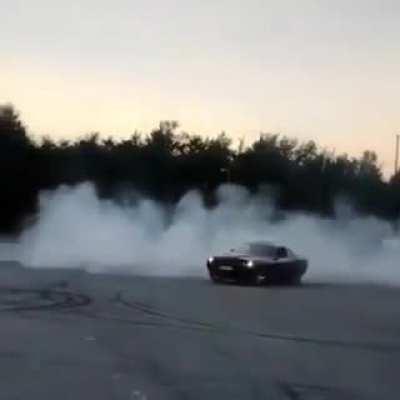 WCGW Doing donuts