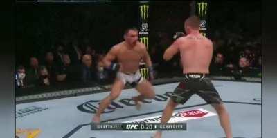 Michael Chandler took a page out of Michael Scott's book