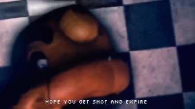 FNaF fan when someone said they don’t like the movie