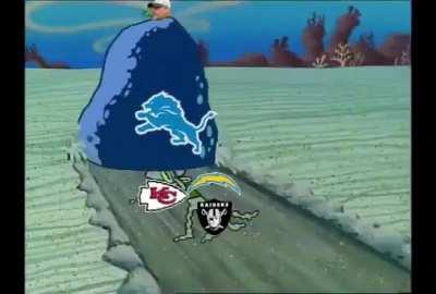 Lions Running Over the AFC West!