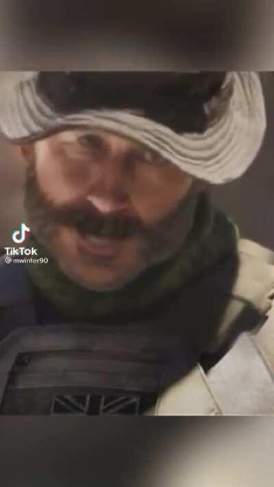 Captain Price sings a popular 90s dance tune