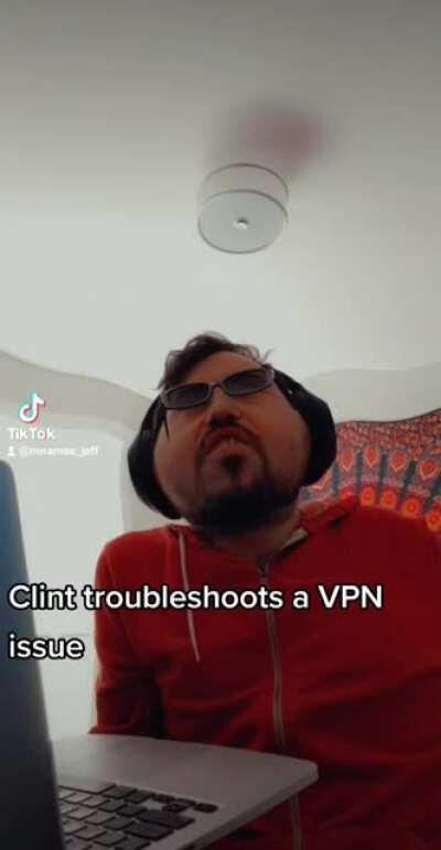 Clint from IT troubleshoots a VPN issue