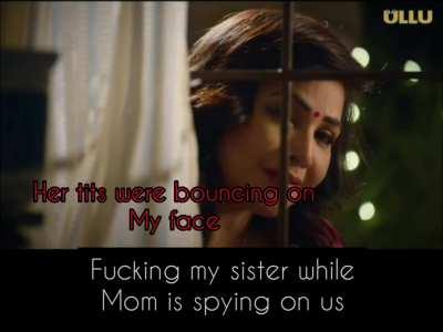 Fucking sister while mom is spying on us😛