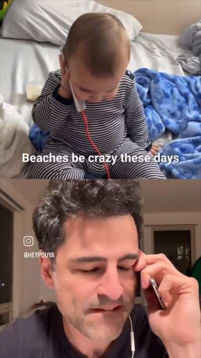 Beaches be really crazy these days 