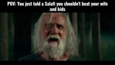 I cant beat my family? Pure Bid'ah you Kafir!