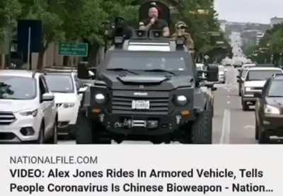 God bless Alex Jones he is a national treasure