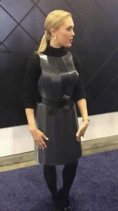 Prototype color changing dress (and wall).