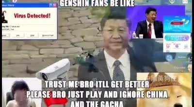 guys genshin is not chinese spyware ‼️‼️‼️