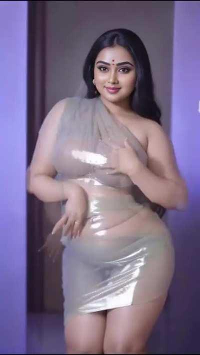 Busty Indian babe wants to dance with you