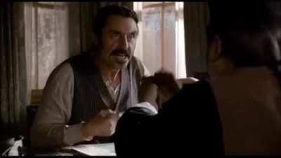 Deadwood, funny scene. &quot;cocksucka&quot;